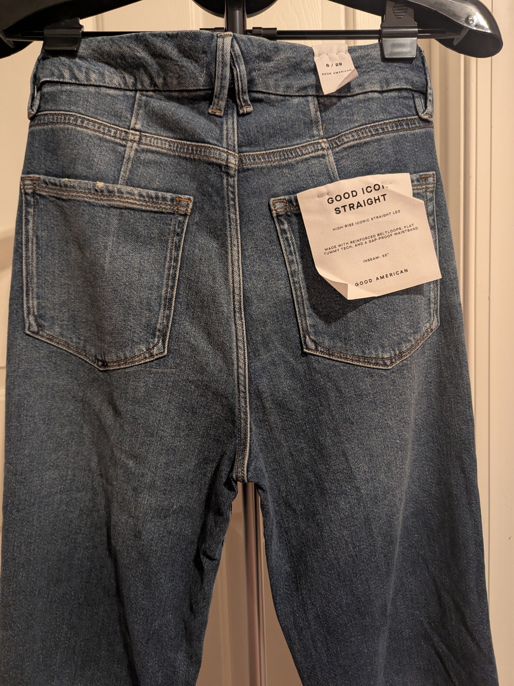 Good American Good Icon Straight Women’s Jeans - Blue